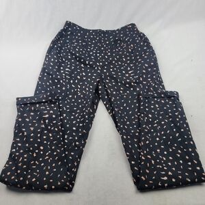 NWT Lifetime Collective Fiona printed pleated straight leg pant Size 26